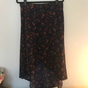 Madewell Faux Wrap Skirt